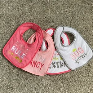 Set of 4 Bibs